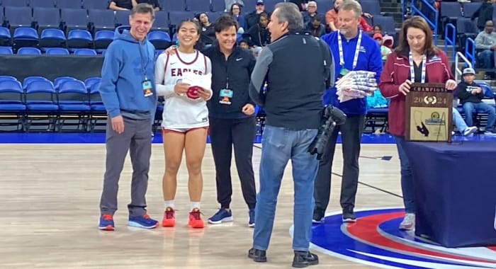 Brentwood School girls basketball championship1